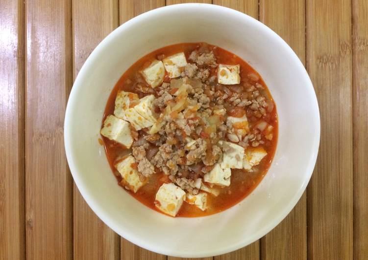 Sup Tomat Daging Cincang Tahu
