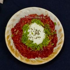 A picture of Pink Passion Raita (Beet-Carrots - Chia Raita).