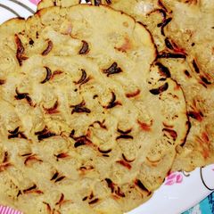 A picture of Rajasthani khooba roti.