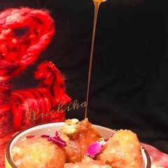A picture of Sweet potatoes Gulab Jamun.
