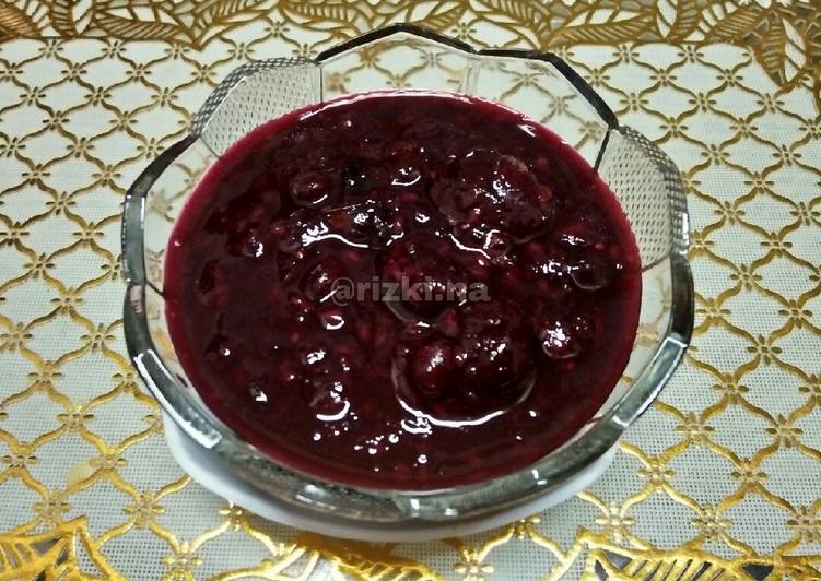 Cara Mudah Menyiapkan Mixed Berry Sauce Anti Gagal