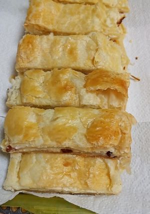 Túrós mascarponés rétes leveles tésztából recept fotója