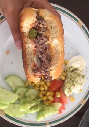 Une photo de Pain burger maison