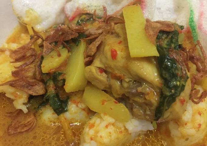 Wajib coba! Resep buat Lontong kari ayam sajian Idul Fitri yang sesuai selera