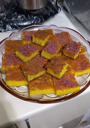 عکسی از دستور خاگینه کیکی مجلسی😍