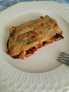 Una foto de Moussaka vegana