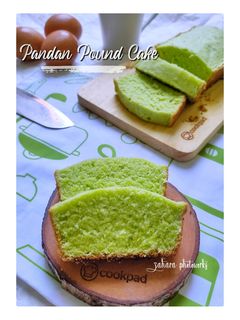 Foto resep Pandan Pound Cake (Happycall)