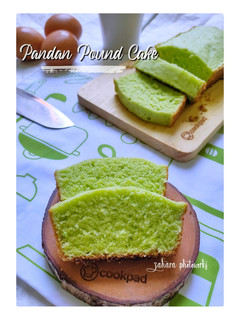 Foto resep Pandan Pound Cake (Happycall)