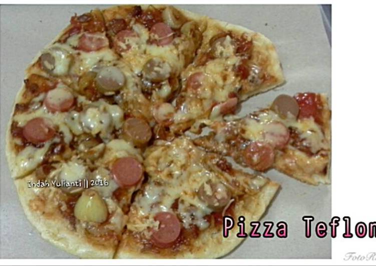 Pizza teflon empuk praktis (no egg no timbangan)