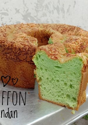 Foto resep Chiffon pandan