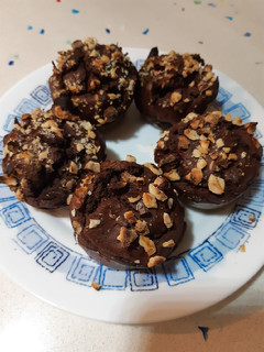 Una foto de Muffins choco-boniato Fit