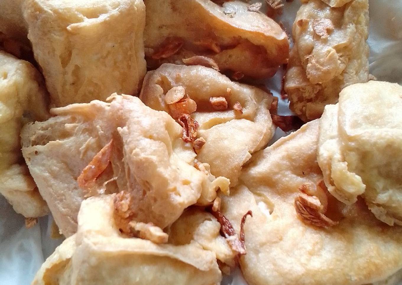Tahu goreng bawang