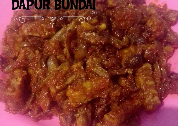 Resep: SempurnaTeri Tempe Kacang Balado