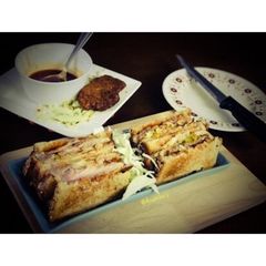 Japanese Katsu Sando A picture of Japanese Katsu Sando.