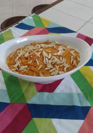 A picture of Shahi Carrot Halwa.