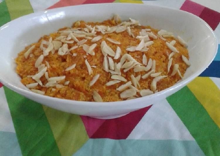 Recipe of Speedy Shahi Carrot Halwa