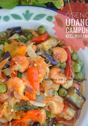 Foto resep Oseng Udang Campur Kecombrang