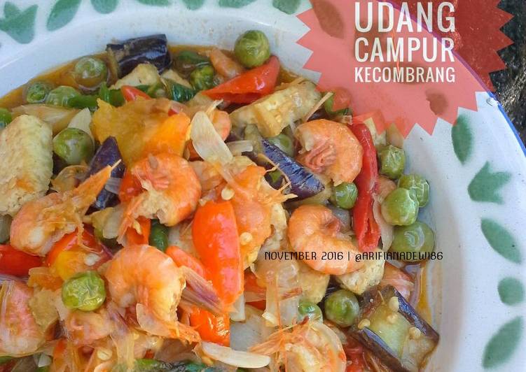 Oseng Udang Campur Kecombrang