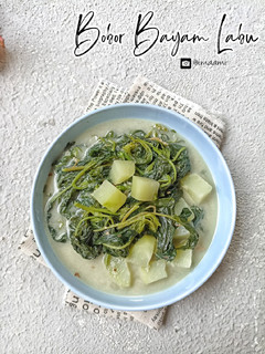 Foto resep Bobor Bayam Labu