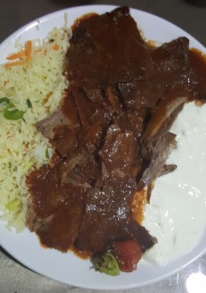 صورة لوصفة اسكندر كباب