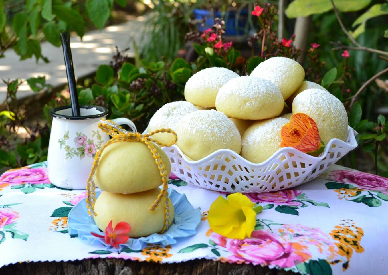 Galletitas de naranja rellenas con dulce de batata🤓