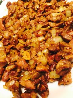 صورة لوصفة كبدة الدجاج