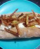 Panchos con papas imitación pay y pan casero