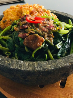 Foto resep Brambang asem kangkung