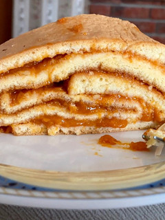 Piskótatekercs🍑 recept fotója