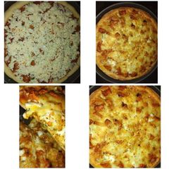 A picture of Chicken tikka pizza.