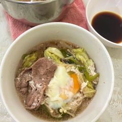 A picture of Nabe (Japanese hot pot).