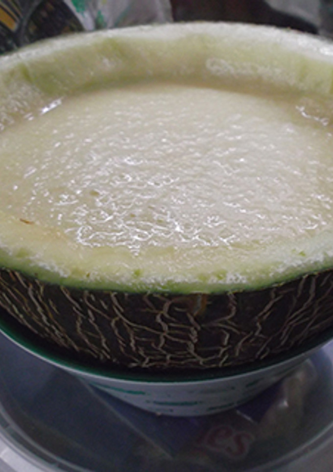 Una foto de Gazpacho de melón