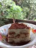 Tiramisu (Non Klasik, Pake Egg Drop dan Processed Cream Cheese)