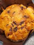 Muffin vegan cioccolato e arancia