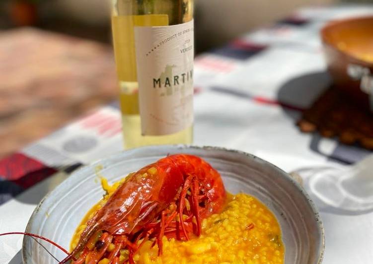 Arroz caldoso de carabineros 🦐🦐🦐