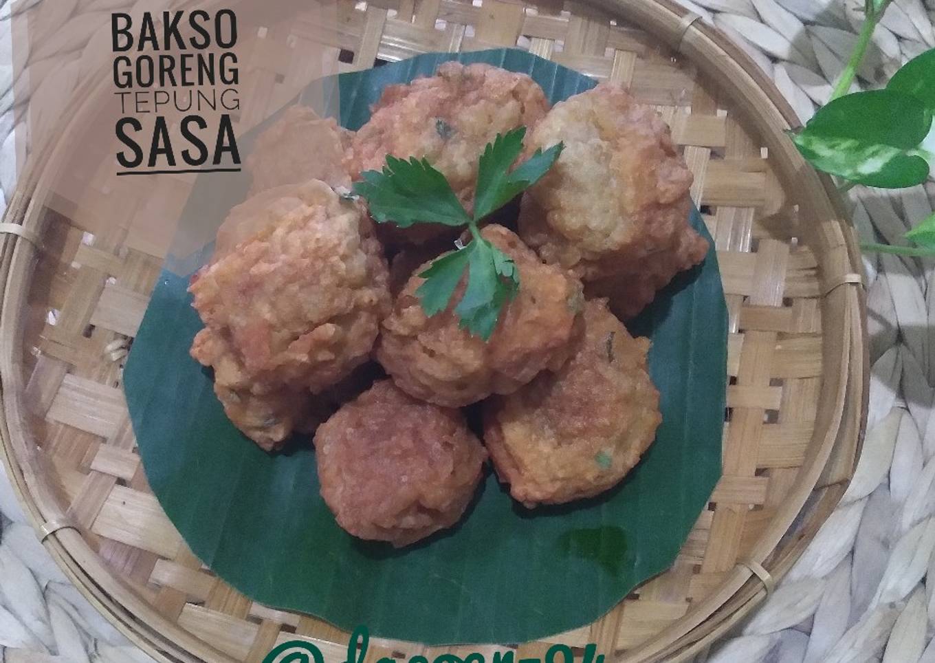 207. Bakso goreng#tepung sasa