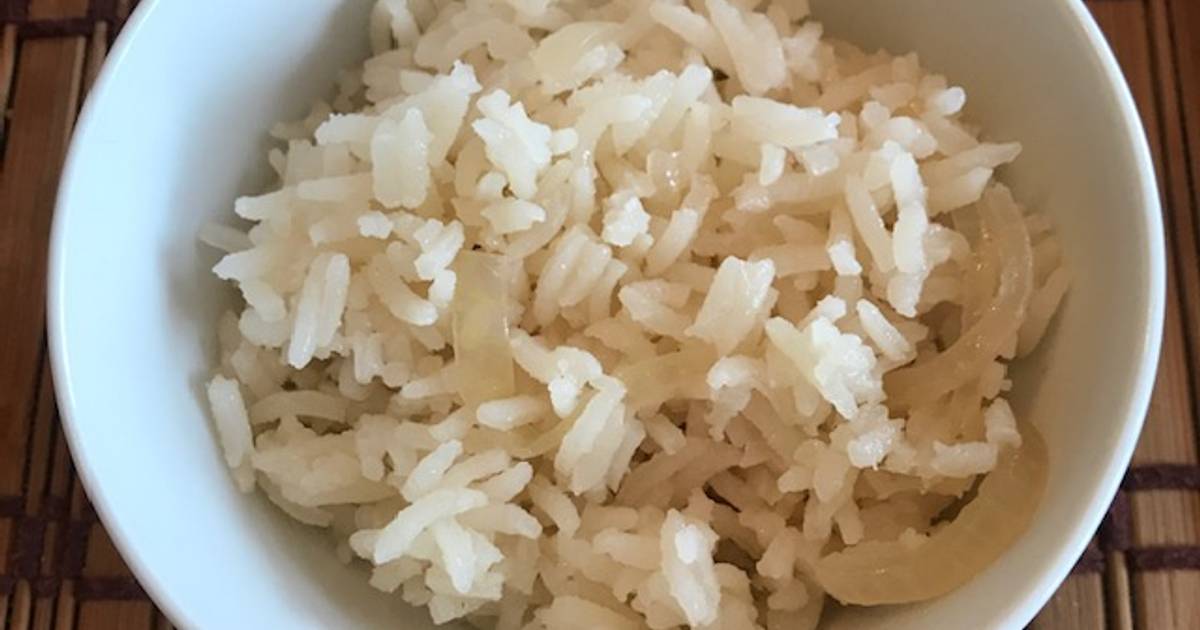 Arroz con cebolla Receta de Mercedes Cossío- Cookpad