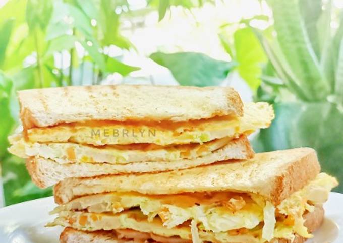Bagaimana Menyiapkan Gilgeori Toast / Sandwich Korean Street Food Anti Gagal