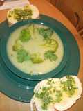 Crema de papa con brócoli 🥔🥦