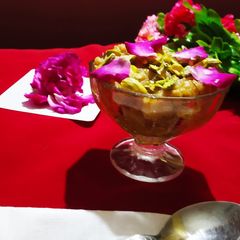A picture of Hung Curd Halwa.