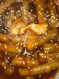 Tteoboki oatmel bumbu mie sedap korean spicy