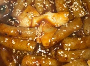 Foto resep Tteoboki oatmel bumbu mie sedap korean spicy