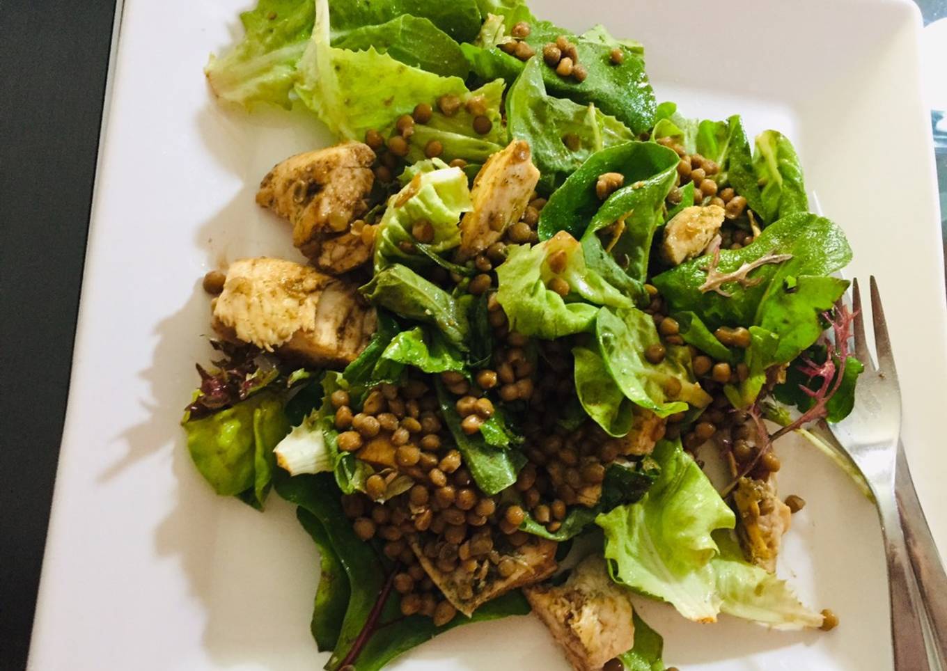 Ensalada con pollo