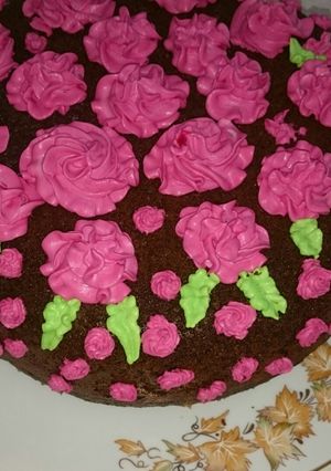 عکسی از دستور کیک شکلاتی