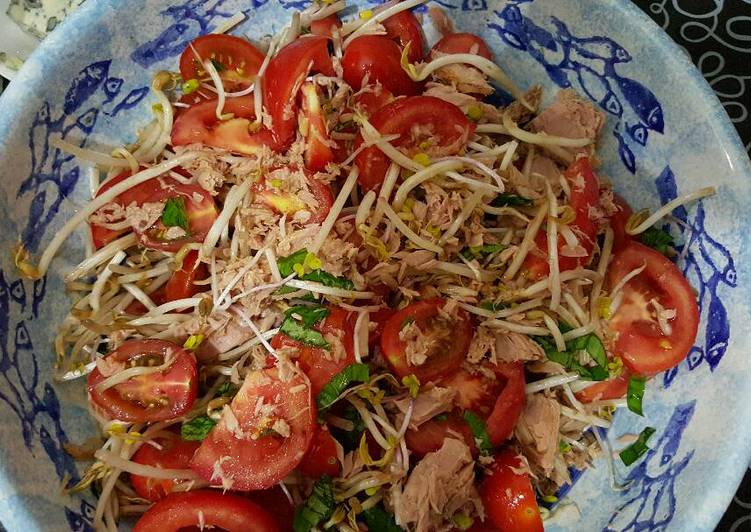 De los brotes ensalada soja en preparar como