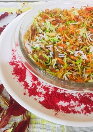 A picture of Gajar-Gur Rice.