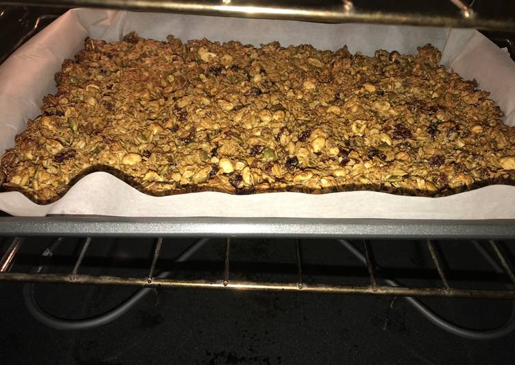 Step-by-Step Guide to Cook Delicious Granola