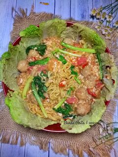 Foto resep Seblak Mie Sawi