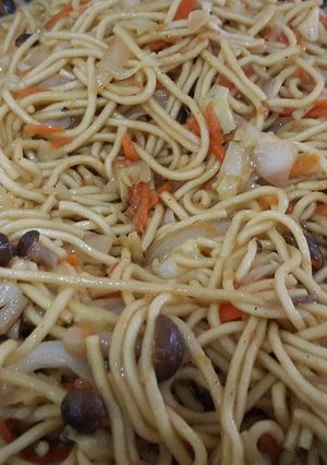 紅蔥醬炒麵 的食譜成品照片
