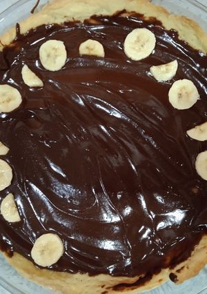 صورة لوصفة فطيرة الموز والشوكولاتة